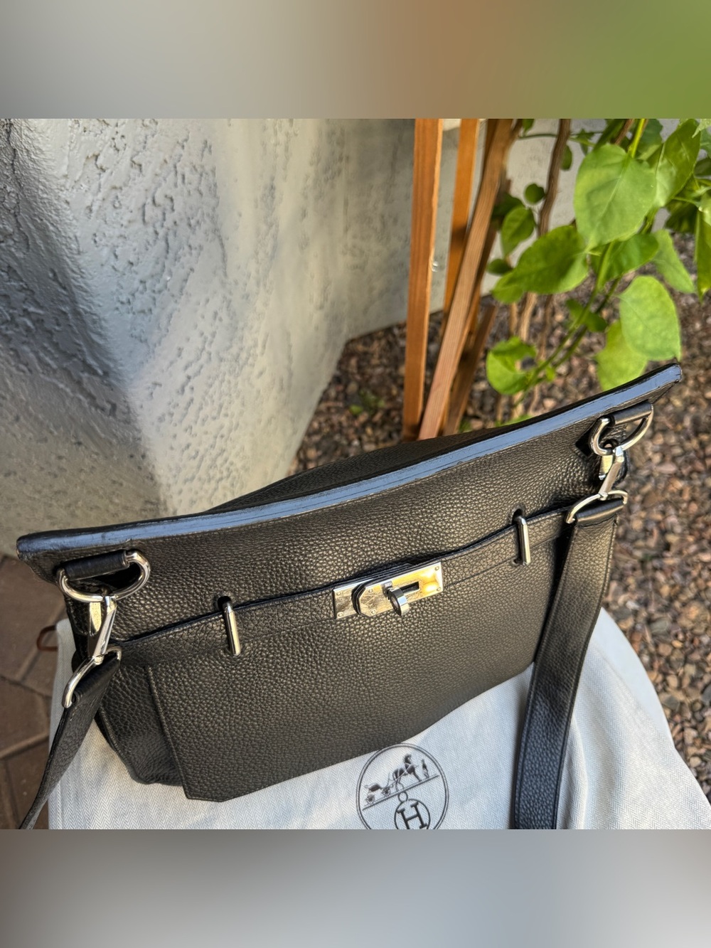 Hermès Togo Leather Jypsiere 34 - Picture 6 of 16
